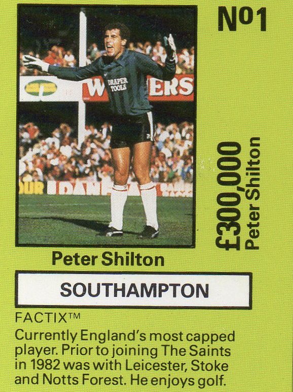teamtactix1's tweet photo. @Peter_Shilton of @SouthamptonFC #teamtactix https://t.co/5nSNOazVRS