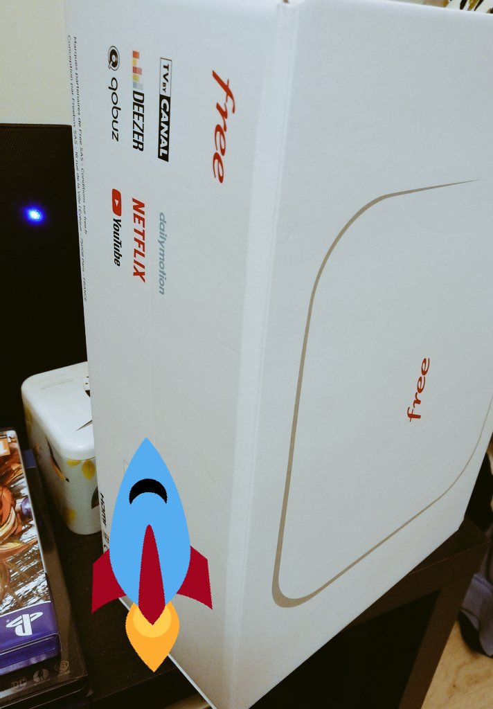 iGoBOSS's tweet photo. J'espère avoir fait le bon choix. #freebox #Freeboxdelta #freeboxone https://t.co/V3OcHVdbj0
