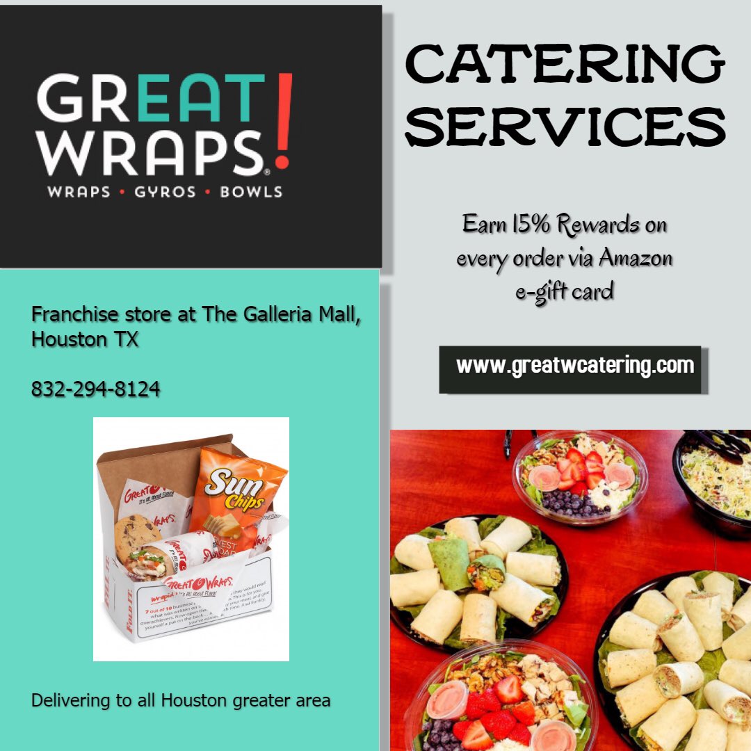 Great Wraps Galleria Mall (wrapscatering) Twitter