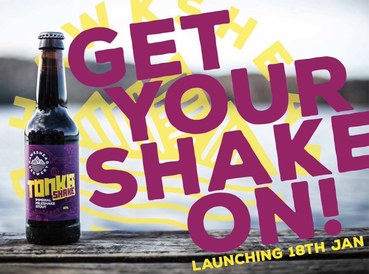 HawksheadBrewer's tweet photo. Five days 'til this little beauty wriggles it's way onto the shelves.. YEEEHAAAA!

#hawksheadbrewery #beerfromthelakes #tonkashake #getyourshakeon #imperialmilkshakestout https://t.co/otma533JAK