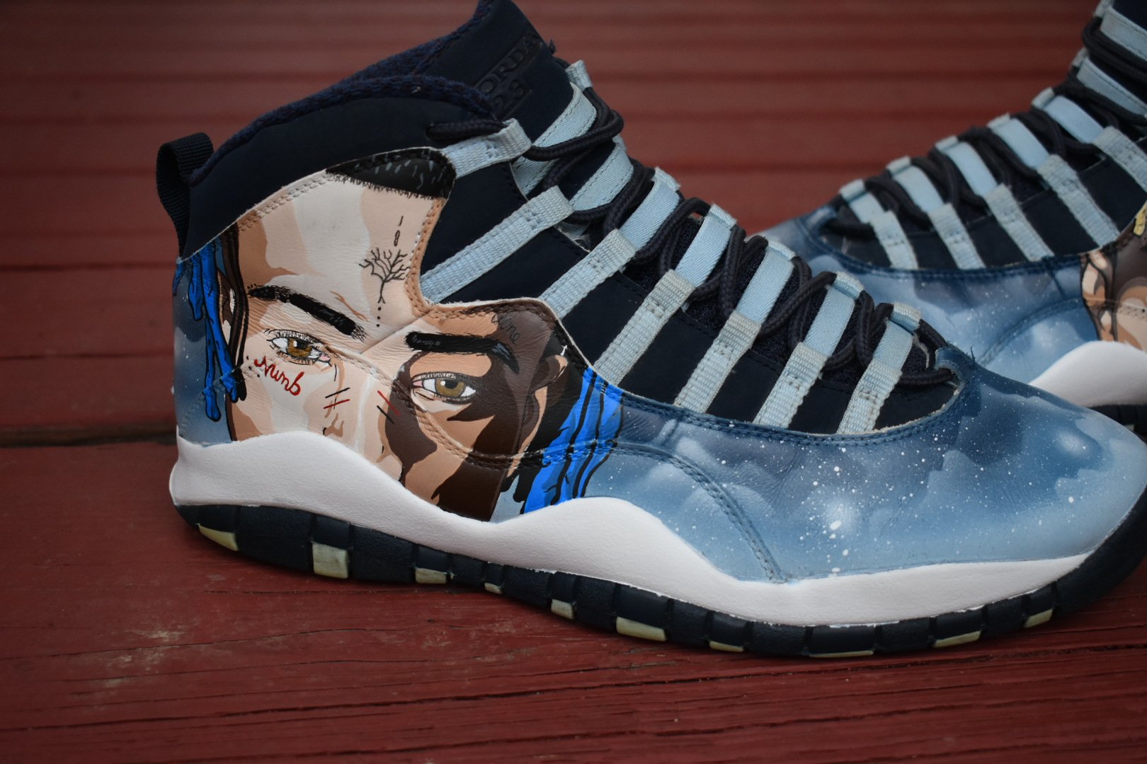 Xxxtentacion custom deals shoes