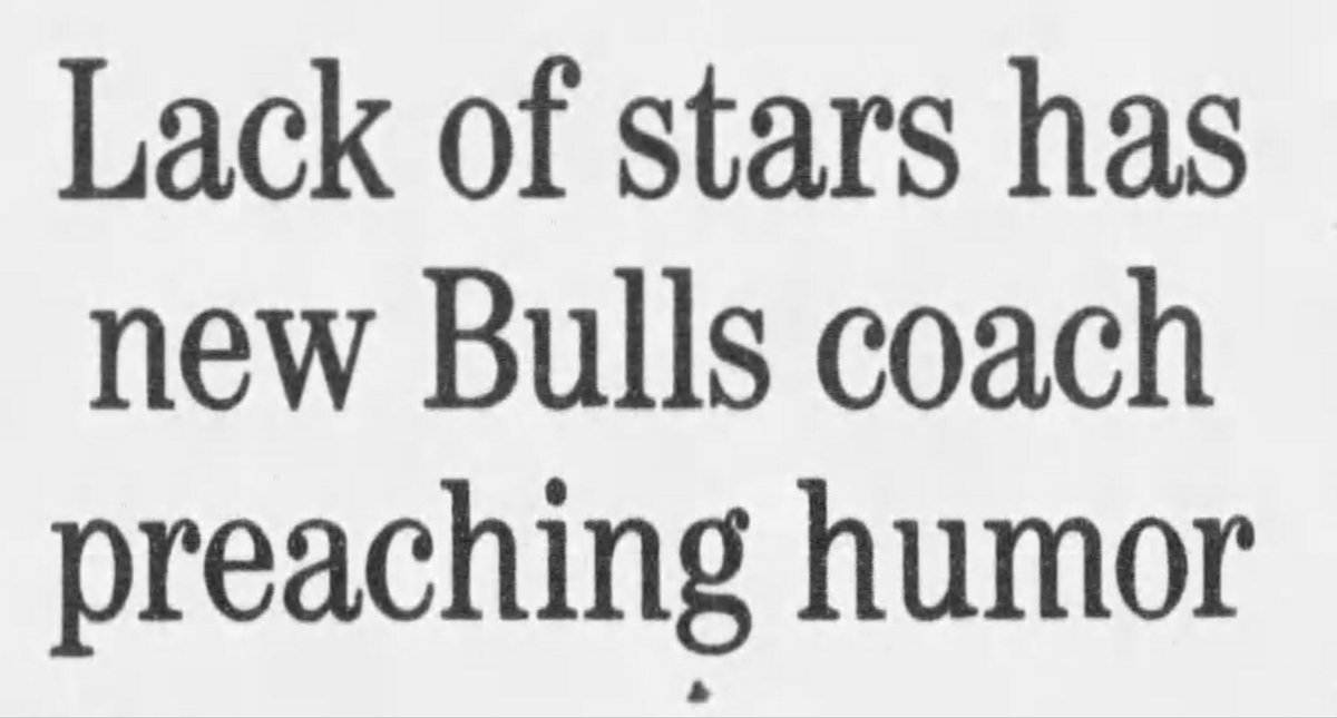 January 15, 1999: Bulls officially name Tim Floyd head coach.