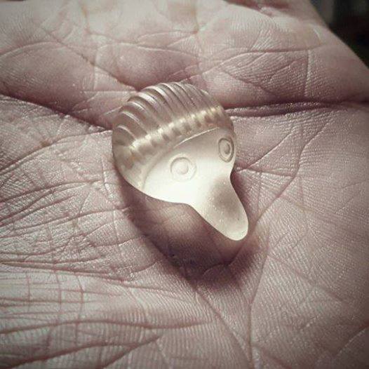 rabihalameddine's tweet image. Hittite carved crystal hedgehog, Anatolia, ca. 1500 B.C. E.
