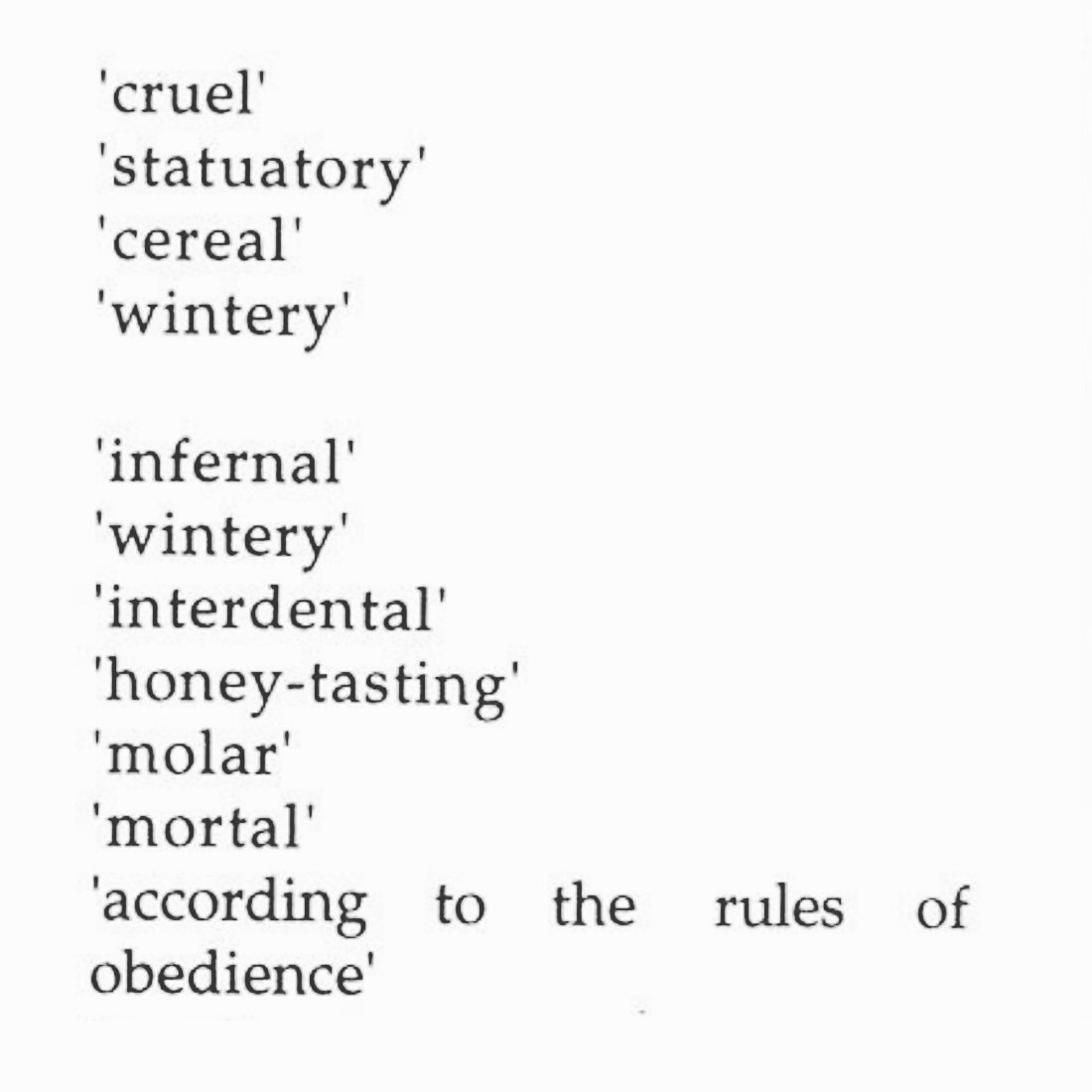 LingPoetry's tweet photo. Season's Greetings (Wintery)

#linguisticspoetry #linguistics #poetry #art #christmas https://t.co/EpLpGBCkQ3