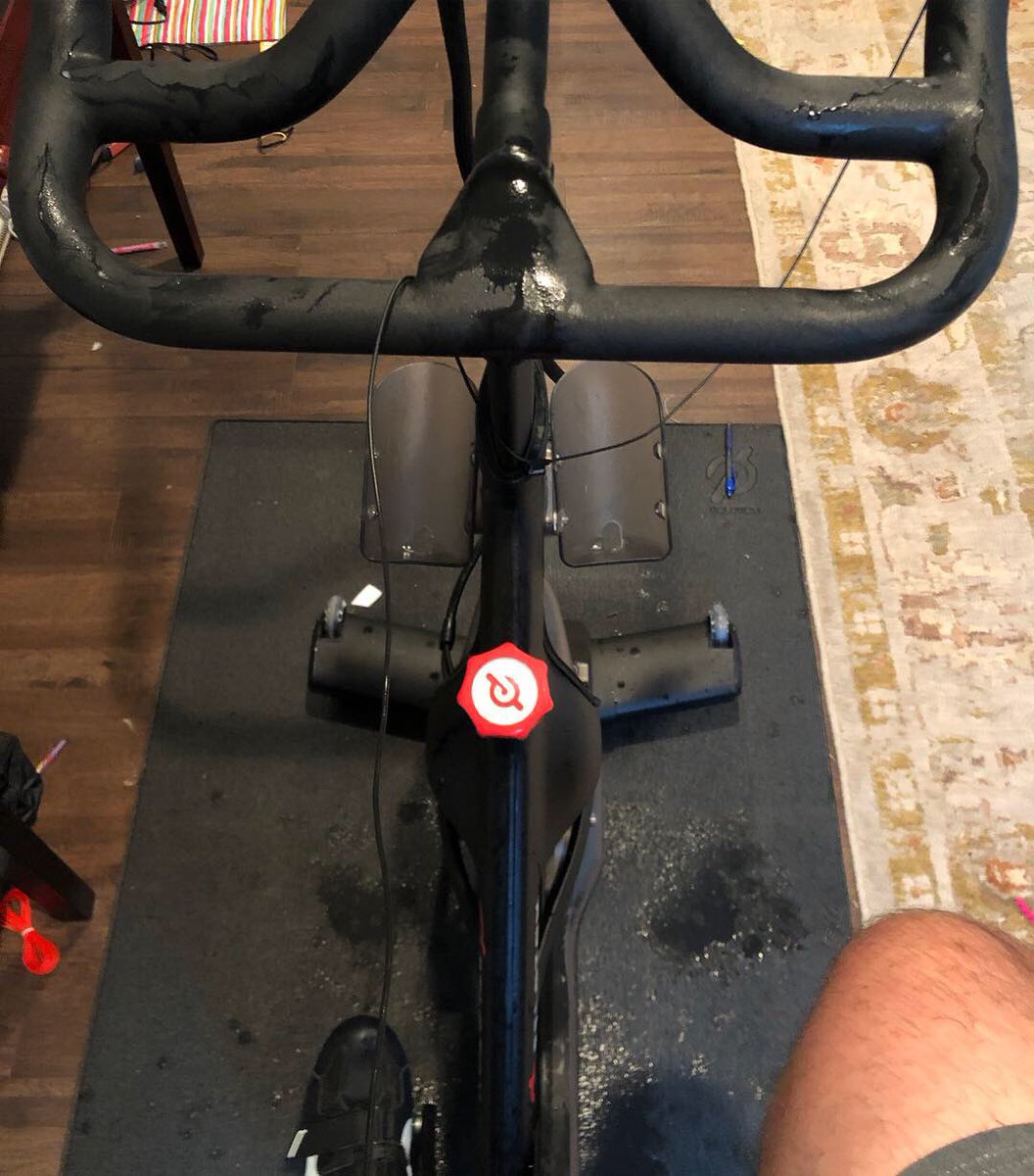 SCInjuryAtty's tweet image. 45 minute @onepeloton #cardiowork