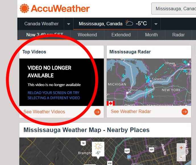 I see <a href="/AccuWeather/">AccuWeather</a> is demonstrating inaccuracy. #lol