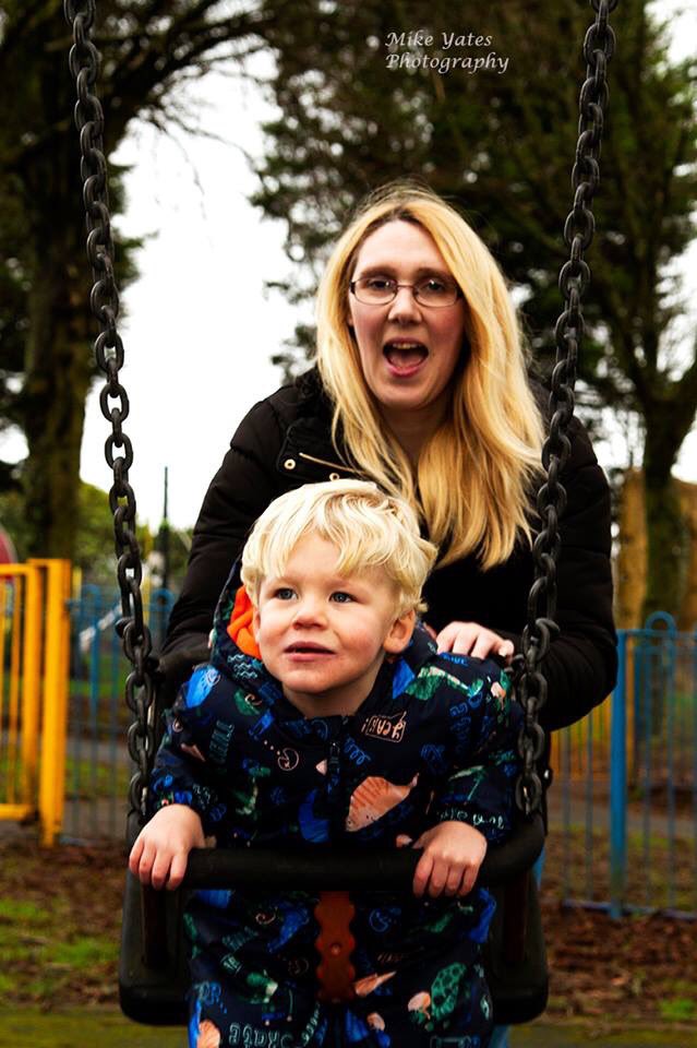 tinkerbellemma's tweet photo. Photoshoot with my son💙 Photographer: Mike Yates. Models: Myself & Archie Blake. Location: Poltair Park. #childmodel is wearing waterproofs from @Georgeatasda & wellies from @Shoezone #fairhaired #models #photoshoot #inthepark #staustell #poltairpark #motherandson #swing #slide https://t.co/KDKckMO2Gv