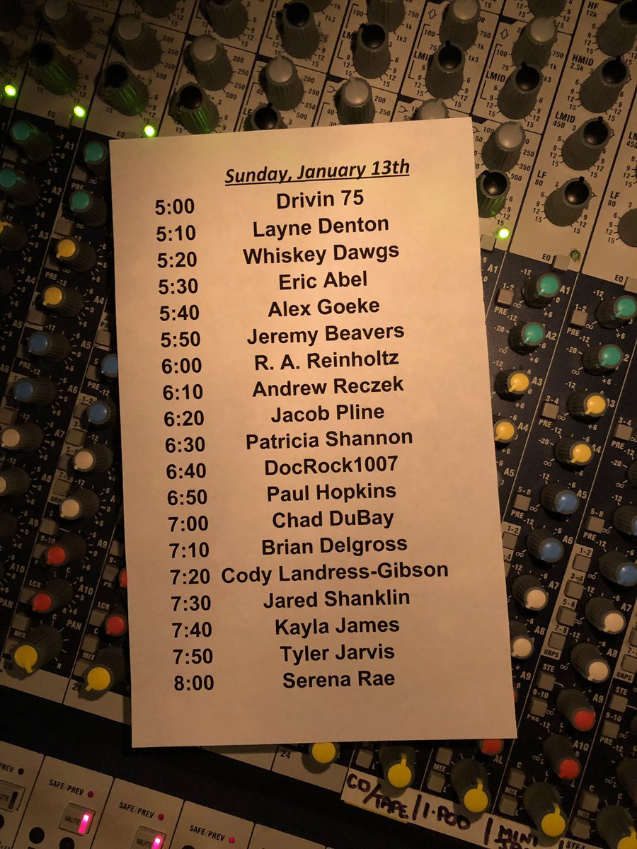 theshawncollins's tweet photo. And....weβre back. #EOPlive #EOPopenmic https://t.co/SrRVXsGtLF