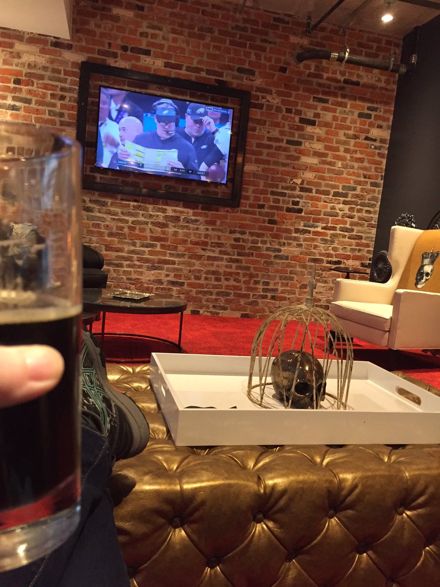 coachkieffer's tweet photo. Nobody wants to sit with me in my NOLA hotel lobby. 🤷🏼♀️ Fly 🦅Fly! @Eagles #amitooloud #phillyphilly https://t.co/kwyJxALhs8