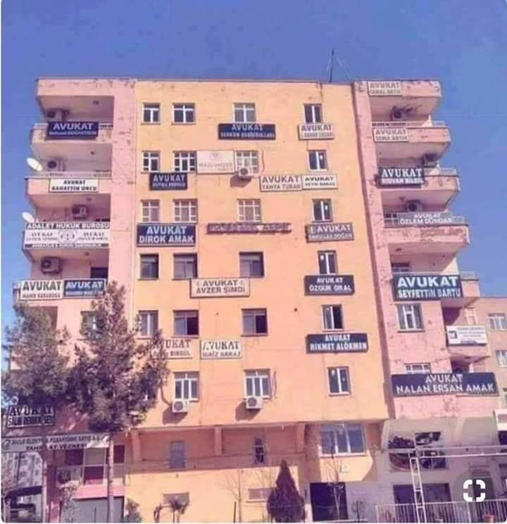 Bina çökerse hukuk sistemi de çökecek :)