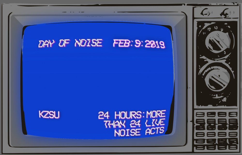 WedgeRadio's tweet photo. .@KZSU Day of Noise: Saturday, Feb. 9, 2019 -- 24 hours of improvised sound, electronics, and acoustic noises. Tune in at https://t.co/HdozK2xUIq or in the Bay Area at 90.1FM https://t.co/FJWepiVGpp https://t.co/ipOPNjeDrE