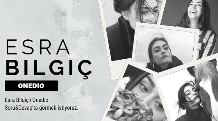 Lutfen Esra Bilgiç Töre’yi davet edin @onediocom Soru&amp;Çevap icin #OnedioEsraBilgiç <a href="/esbilgic/">Esra Bilgiç</a> 🙏🏻😌