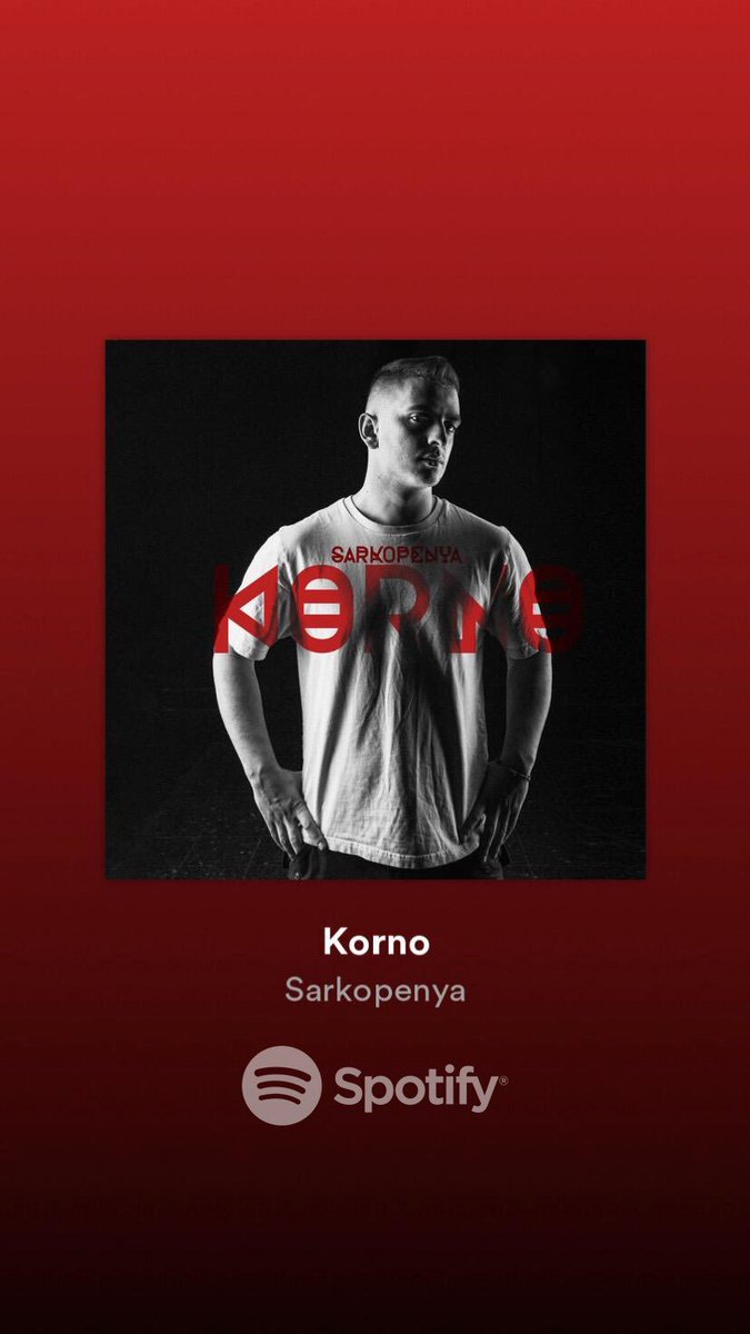 Korno Spotify’da! Saat 18.00’da Video Klip Sarkopenya YouTube kanalında. ✌🏼💪🏼🚀