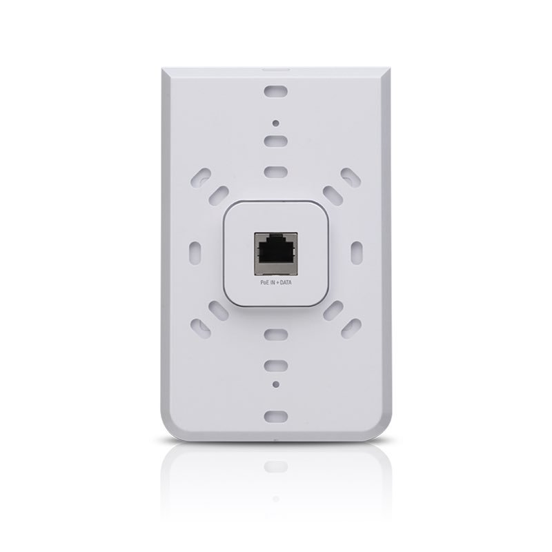 I have two Ethernet ports in the house, so I use two UniFi In-Wall HD access points on either end. They’re small, unobtrusive, very fast, AND have a built in four port hub. And thanks to PoE, no need for separate power. I love them