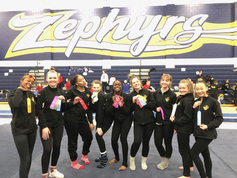 pc_gymnastics's tweet photo. Pirates had a great meet at the Mahtomedi Invitational!
The girls took home 21 ribbons and both JV and Varsiry placed 3rd!
Keep it up, ladies! Hard work pays off!
๐๐ #PCGT #PirateFamily https://t.co/JlfiUPN5LL