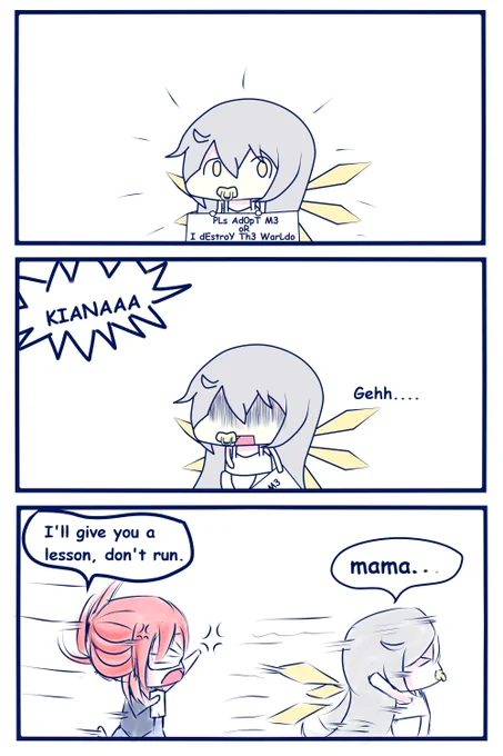 bwa bwa #2
i think this is 1st lesson from himeko ahaha

#崩坏3rd #崩壊3rd #honkaiimpact3rd 