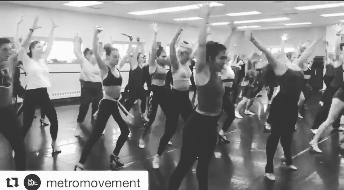 Still thinking ‘bout this #theatrejazz class last Friday @metromovement 60 dancers in a room in #Toronto going #fullout was the best way to start 2019 for me. Thank you! #theatrejazz #metromovement #gettoclass #yesyoudid #broketherecord #torontodance #goodformysoul #bandstandbway