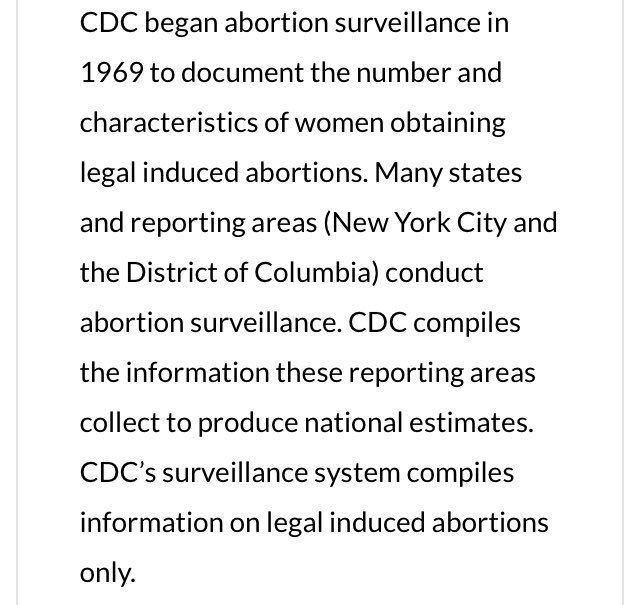 The CDC has kept record of medical abortions in the United States from since 1969. They state in 2015 that there were about 638,000 abortions. They also produced a chart that shows abortion totals annually from 1996 to 2015 and increases and decreases by percentage