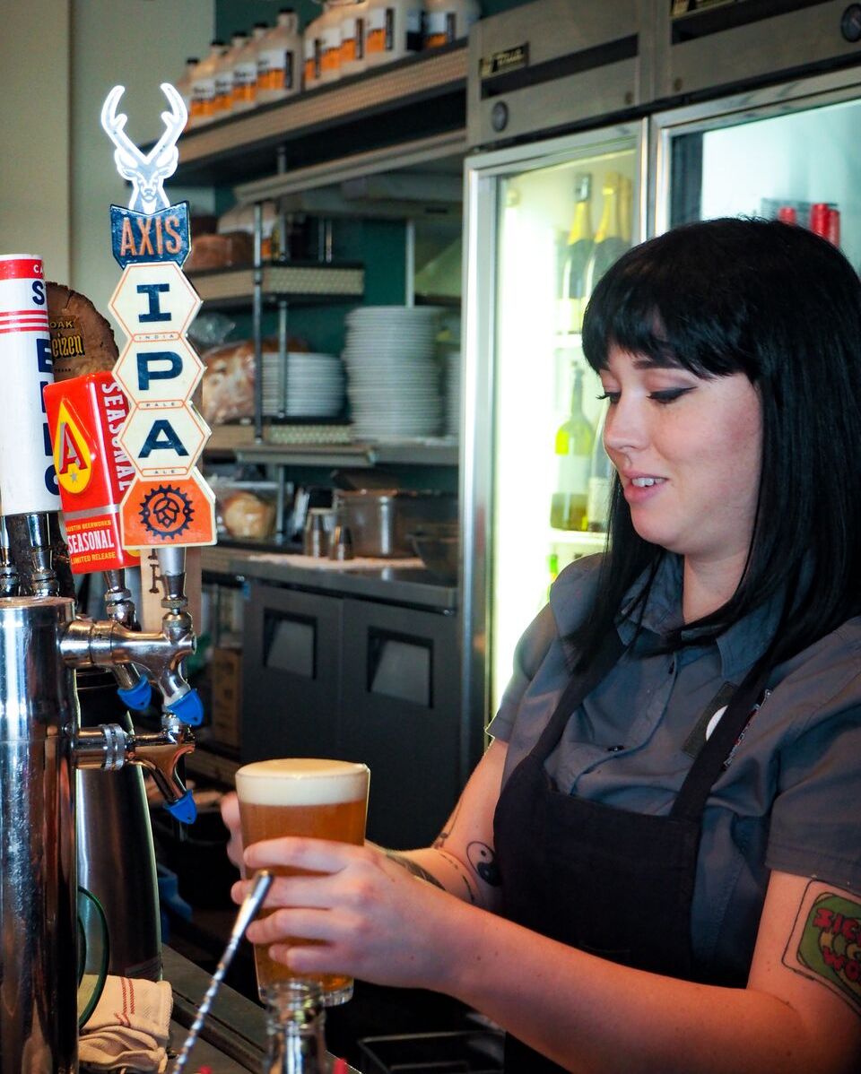 Join us at the bar and let us pour you a cold one!