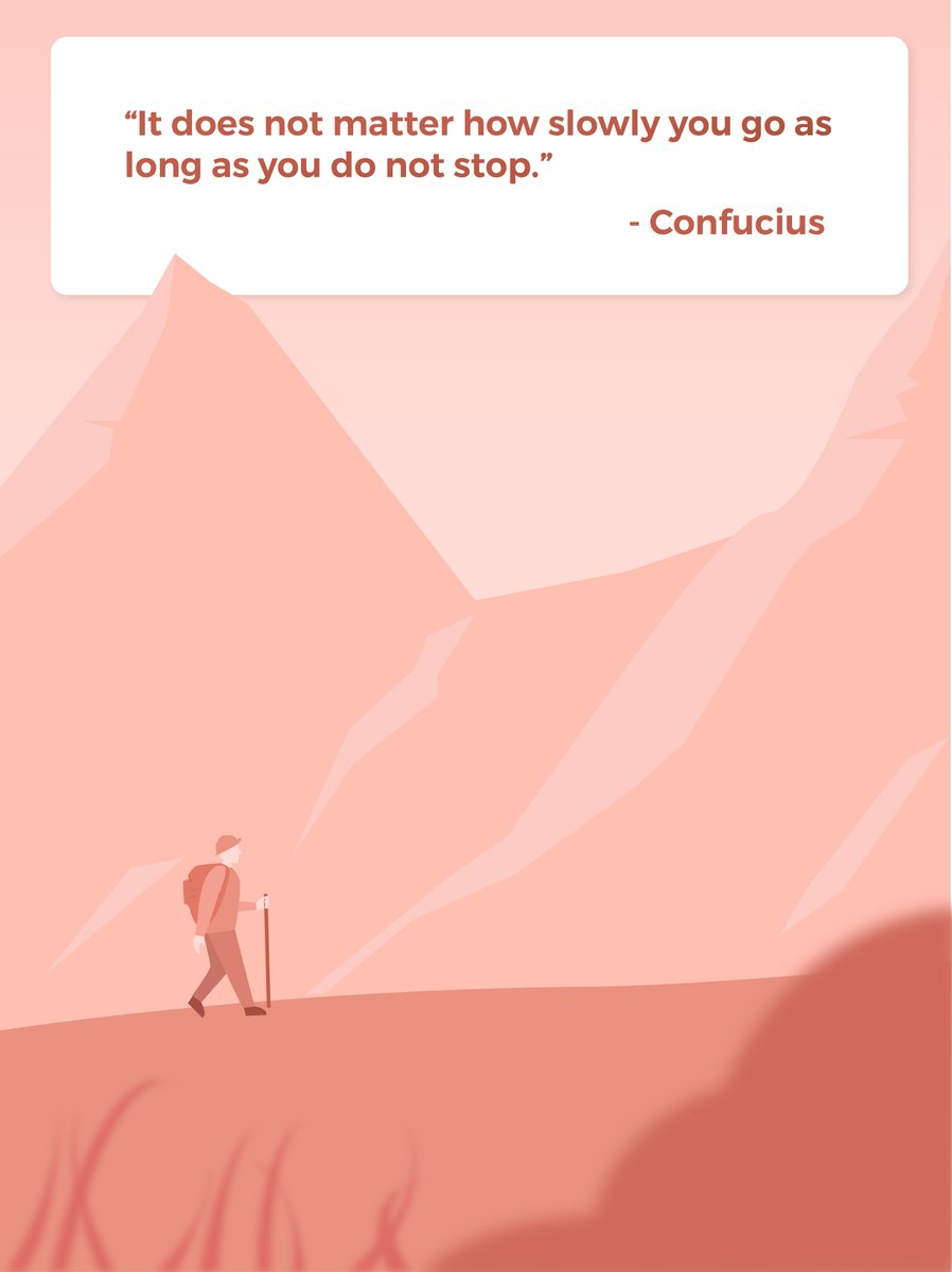 witty_manager's tweet photo. Jump start your Monday with this inspiring message:
"It does not matter how slowly you go as long as you do not stop." – Confucius
If you don't stop believing in yourself, all the hardships will be paid off for sure.
#ChaseYourDreams #MotivatedMonday #WittyManager https://t.co/7n4Qlkt5ZU
