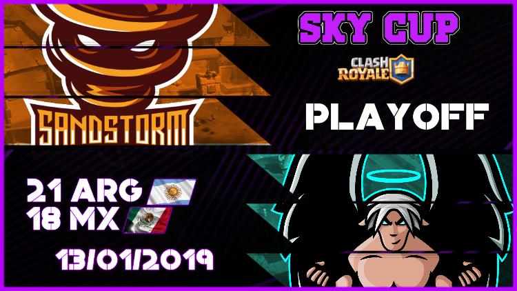 •CUARTOS DE FINAL•

• PRIMER Encuentro Del Dia De La Copa Paga De #ClashRoyale

• <a href="/SandstormARG_/">Sandstorm ARG</a> 🆚 <a href="/TG_Paragon/">Team Paragon</a>

•⌚| 21 Arg - 18 Mx
• 📅 | 13/01/2019

• 📍| Los Angeles Tiene Entre Ojo Y Ojo La Victoria Mientra Los Tornados Buscan Cerrar Con Buen Pie

#ClashRoyale