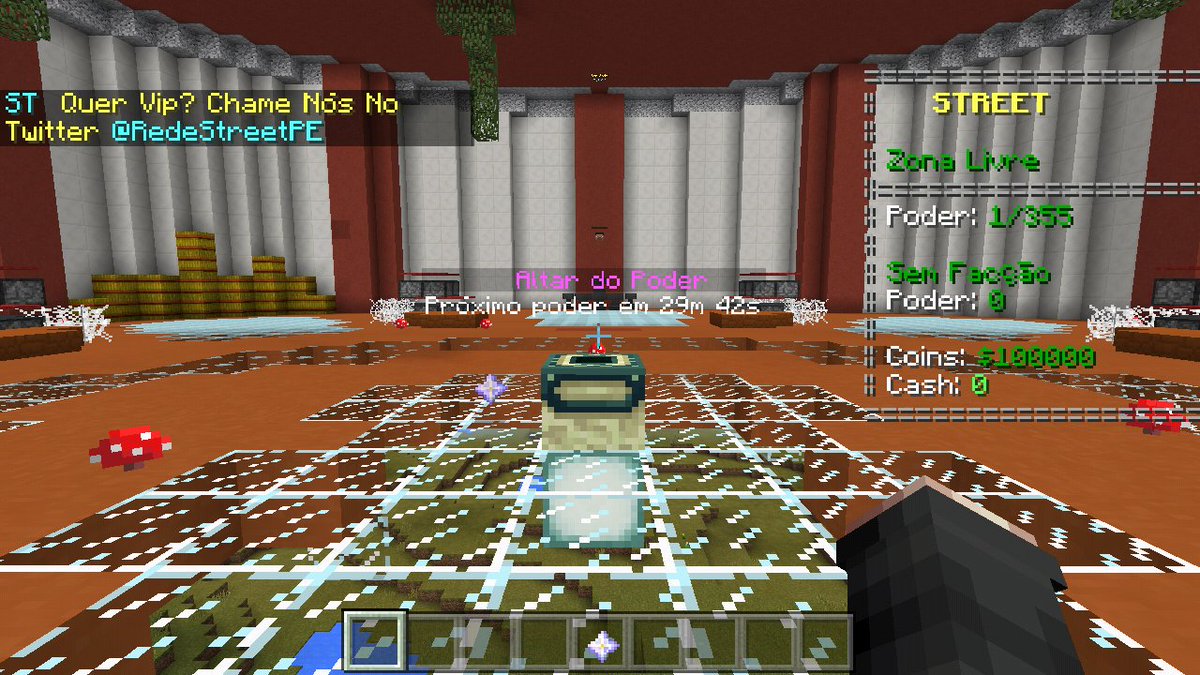 Olá pessoal o ( FACTIONS Raíz ) já está com o servidor 80% feito 

Em breve postamos mais se quiser spoilers do sv basta cumprir a meta de 

⚠️ ⚔️ 8 RT + 10 FAVS ⚠️

NOVO MASTER <a href="/TmncEnzo/">TmncEnzo</a> 🤑

<a href="/Vitorplay0/">M3NIN0 360</a> <a href="/SmurfGames40K/">SmurfGammes</a> <a href="/mi3ter/">mi3ter</a> @LegenderTM @Crosscraft1 @HeyBlueMcpe1k ! ! !