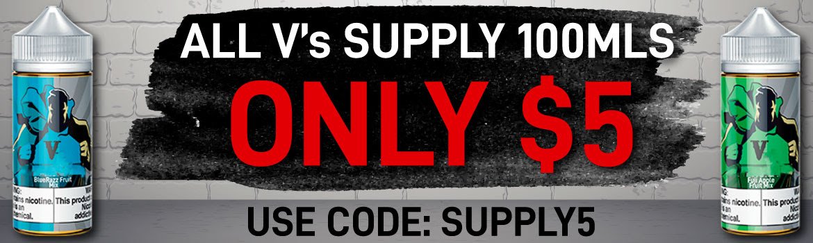 The $5 deal ends in a couple hours! If you are interested in getting a bottle of V's Supply for only $5,  Get the deal here bit.ly/2Fh968A