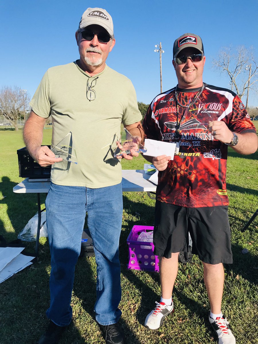 Congrats to Ray &amp; Dennis McGee for taking home the win on Clear Creek with a 5 bass limit of 11.35 lbs and big bass of 3.83 lbs