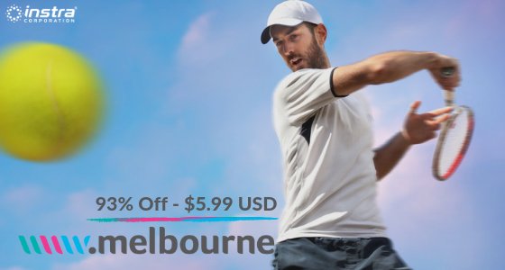 Celebrate the #AustralianOpen with .#Melbourne #DomainNames! On Sale Now - stake your #digital claim bit.ly/InstraMELBOURNE