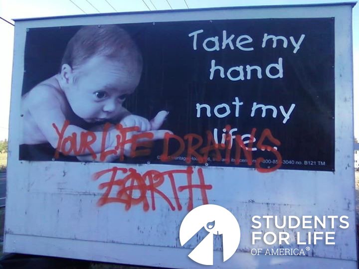 Students For Life Of America Pro Abortion Vandals Attack Pro Life Display Says Babies Are A Drain On The Environment T Co 0upl3dczbi Students For Life Of America Pro Abortion Vandals Attack Pro Life Display Says Babies Are A Drain On The Environment T Co 0upl3dczbi