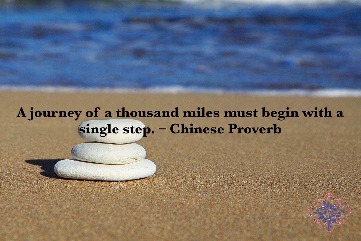 SherriNickols's tweet photo. A journey of a thousand miles must begin with a single step. – #ChineseProverb #newyears #quote #inspiration https://t.co/OEH9bEpGnz