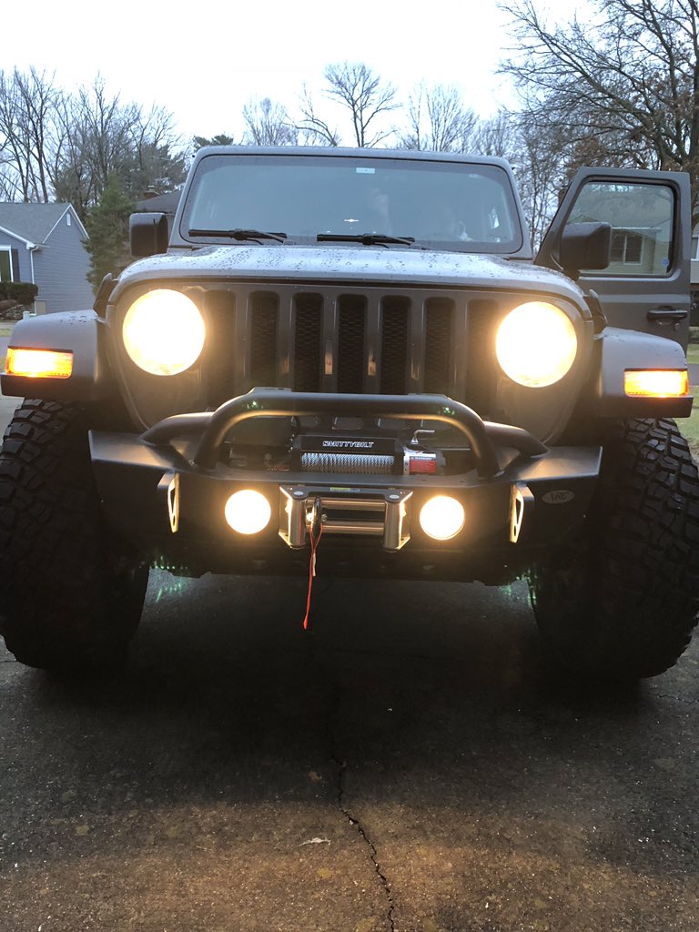 Couple upgrades today @smittybiltusa  @4WheelParts @Jeep