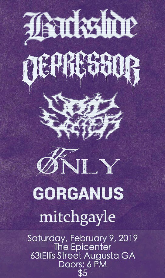 voideaterga's tweet photo. First show of 2019-
February 9
The Epicenter • Augusta, GA
$5
🔨🔨🔨 https://t.co/hnqIwdxcBj