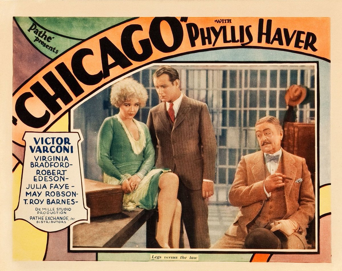 Our next screening is 'Chicago' (1927) starring Phyllis Haver and Julia Faye. Live accompaniment from @JordanKlapman1 and his jazz trio. Mark Sunday February 10, 4pm on the calendar! @RevueCinema #SilentsInTO #TOLovesSilents