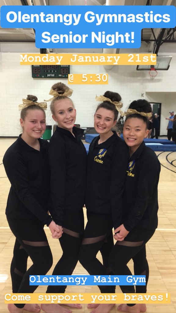 BravesGym's tweet photo. The pic says it all! We hope to see everyone at Olentangy High School next Monday! Retweet to spread the word &amp; support the seniors!😍 https://t.co/UR6piw6DLG