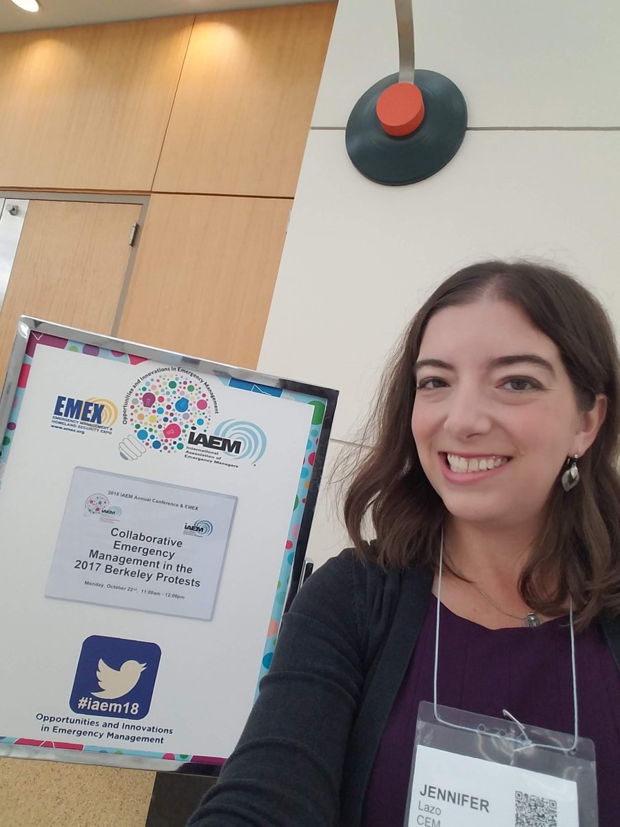 Jdlazo's tweet photo. Here are my 2008/2018 comparison pics. 2008 pic is in a science museum in near Tampa that actually had an EOC photo area, current pic is right before my presentation at #IAEM18, actually being an emergency manager :) Pretty pleased with the last 10 years. #EMGTwitter https://t.co/IqspJ1RfKL