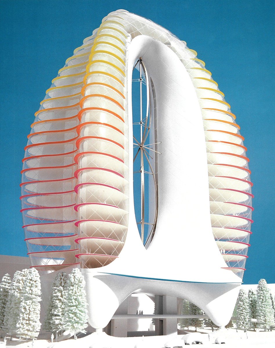 y2k_aesthetic's tweet image. Unbuilt architectural concepts by Future Systems Architects (1993-2001)