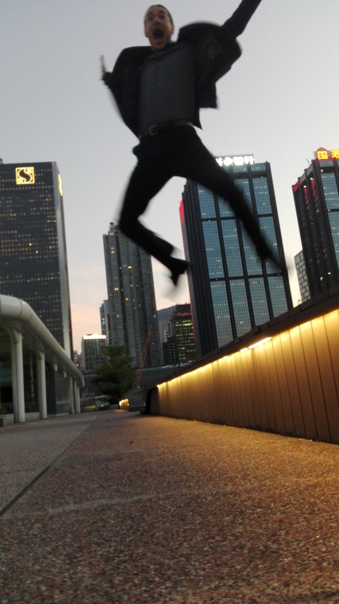 massimoragnedda's tweet image. Jumping around #HongKong #postconference #academiclife