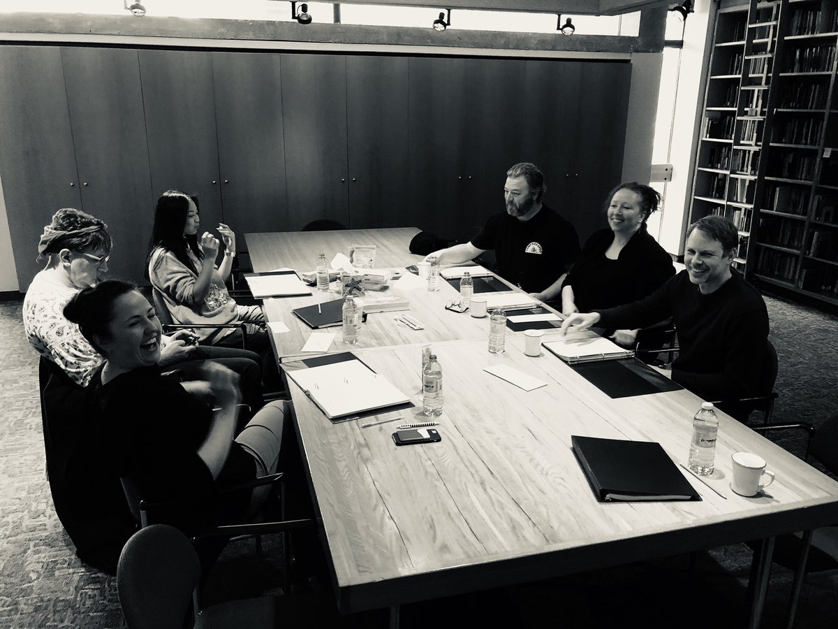 First reading of our Eyolf with these beauties in advance of #IbsenFest <a href="/MTCwinnipeg/">Royal MTC</a>