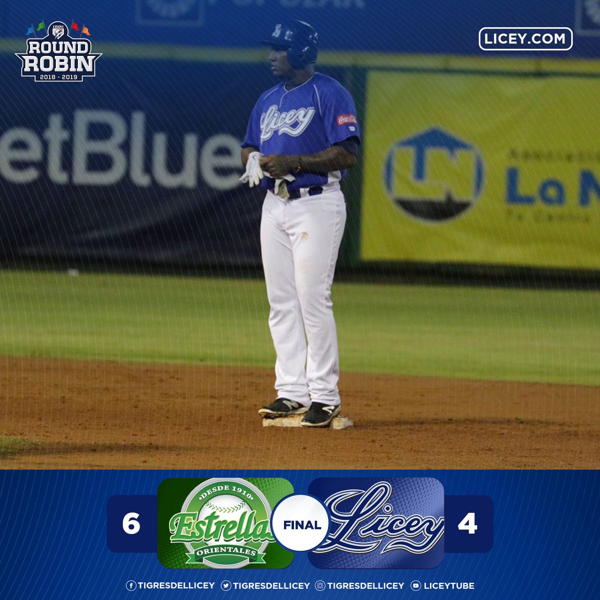 FINAL en el Estadio Quisqueya Juan Marichal Rymer Liriano 2-1, DOBLE, 2CE  Jomar Reyes 4-1, 2CE Julio Borbón 2-1, 1CA Moisés Sierra 3-3 Xorge Carrillo  4-2, DOBLE, 1CA Vladimir Frías 1CA Donovan Solano 1CA #RoundRobin