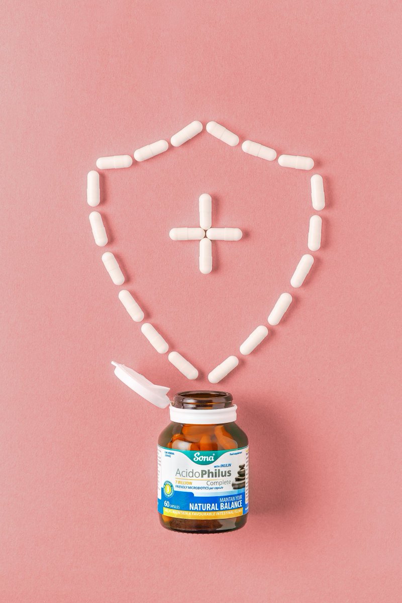 Probiotics are good bacteria that populate your intestinal wall, helping to boost immunity, digestion, relieve symptoms of stress and anxiety, reduce bloating, support recovery after antibiotics and much more. Shop online at Sona.ie #SonaHealth