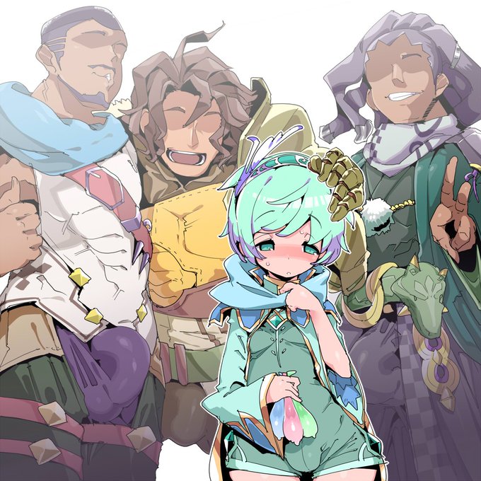 エイルとルイーゼの名前出されても
素直に描くわけない
ショタならあげるよ
後ろのはおまけ 