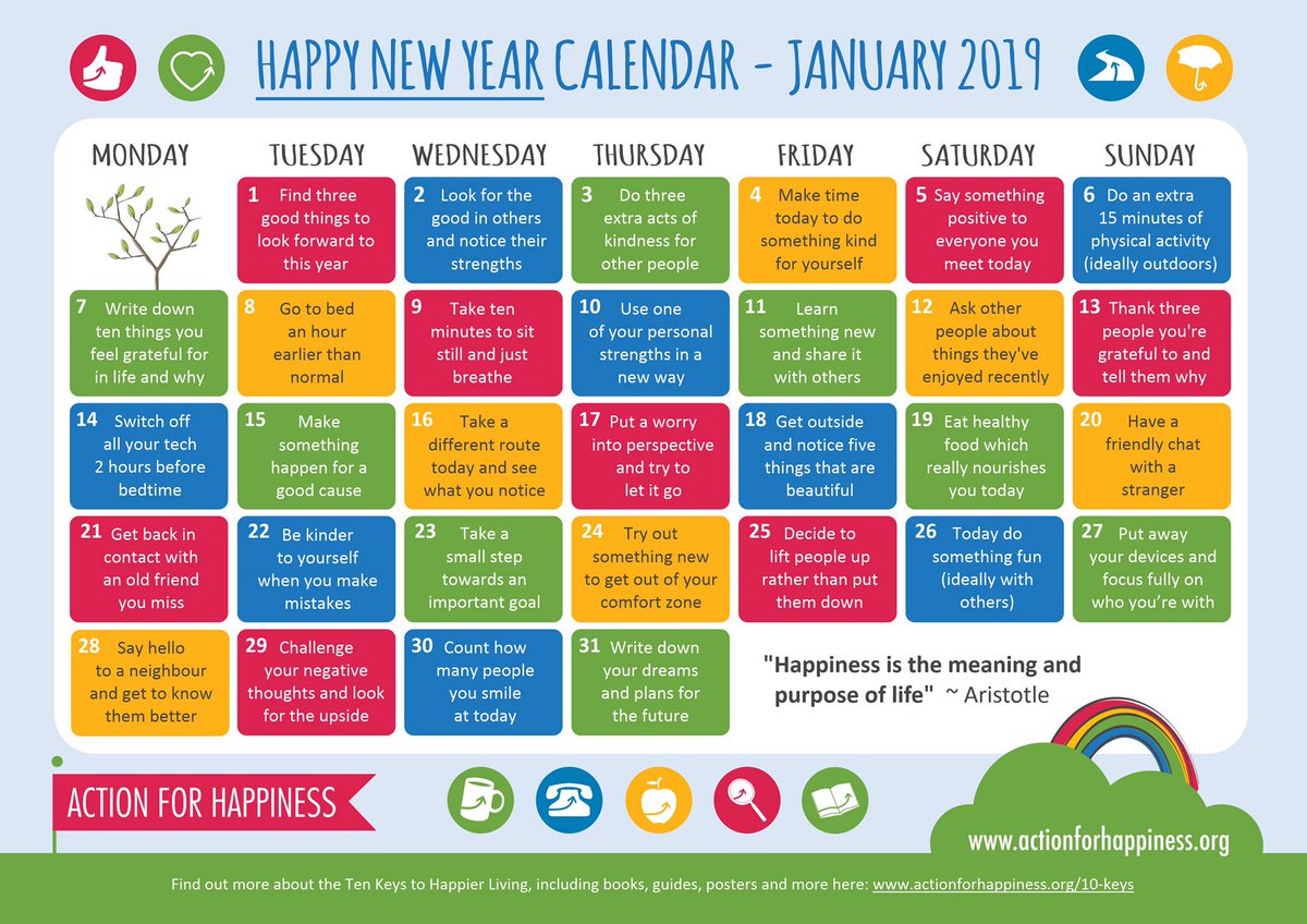 Happy January - Day 14: Switch off all your tech 2 hours before bedtime 📴🛌 http://www.actionforhappiness.org/happy-new-year #HappyJanuary