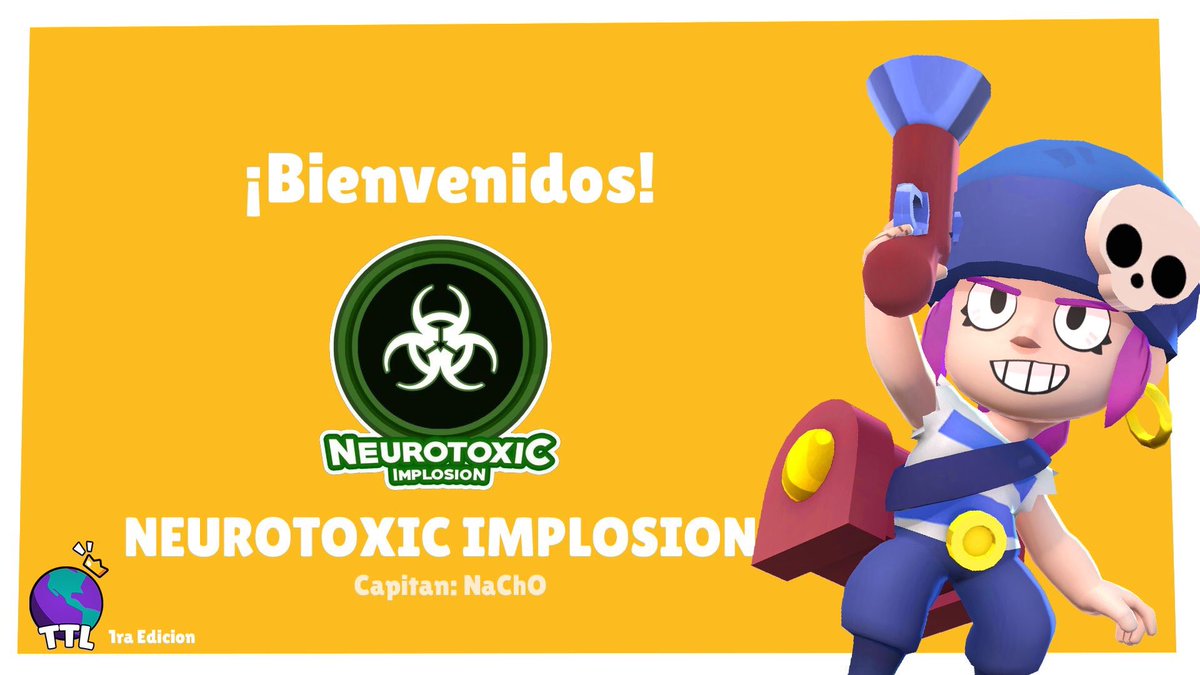 ⭕️  SÉPTIMO EQUIPO ⭕️

<a href="/NToxicImplosion/">NeuroToxic Implosion</a> con su capitán NaChO para infectar a todos los equipos del torneo ☠️