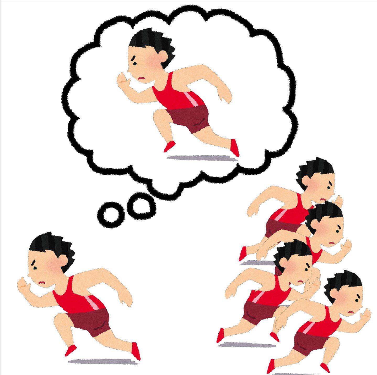 まいチクをいらすとやで再現 No Twitter 再現難易度 使ったイラスト 2枚 ふきだしのイラスト オリンピックのイラスト 陸上競技 短距離走 まいにちチクショー まいチクをいらすとやで再現 No Twitter 再現難易度 使ったイラスト 2枚 ふきだしのイラスト オリンピックのイラスト 陸上競技 短距離走 まいにちチクショー