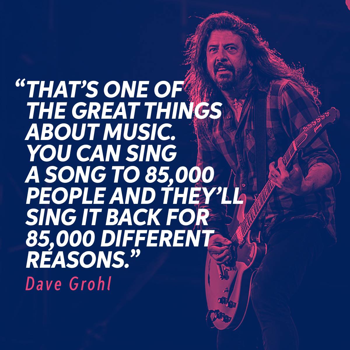  Happy Birthday to the always inspirational front-man, Dave Grohl! 