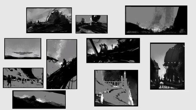 Thumbnail sketches 