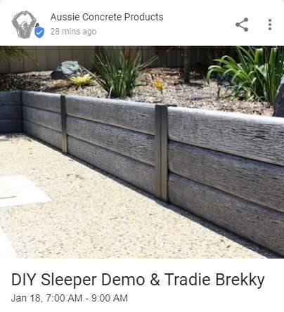 AussieConcrete's tweet photo. Come ON down and celebrate the launch of Aussie Concrete Products PIONEER and FRONTIER ranges at Bricks N More Bathurst! Find us on Facebook to learn more. https://t.co/dZete5TwWm