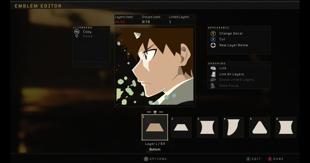 KakuzuXBL's tweet photo. Made this one pretty quickly, just around an hour finish time. Seth from #Radiant #Bo4 #BO4ใจใณใใฌใ #CodEmblem #RT https://t.co/jSidpydr2F
