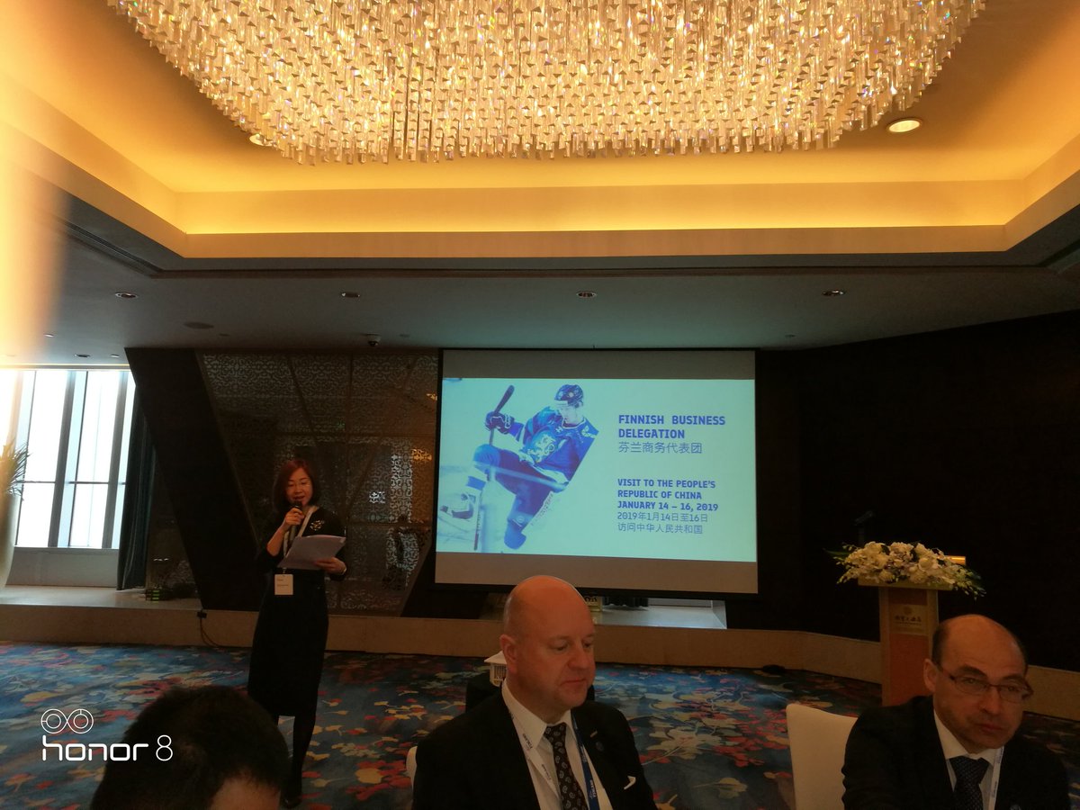 phalmari's tweet photo. Business delegation meeting in Beijing. #FWSC #HaagaHelia https://t.co/DOe0GjXgw4